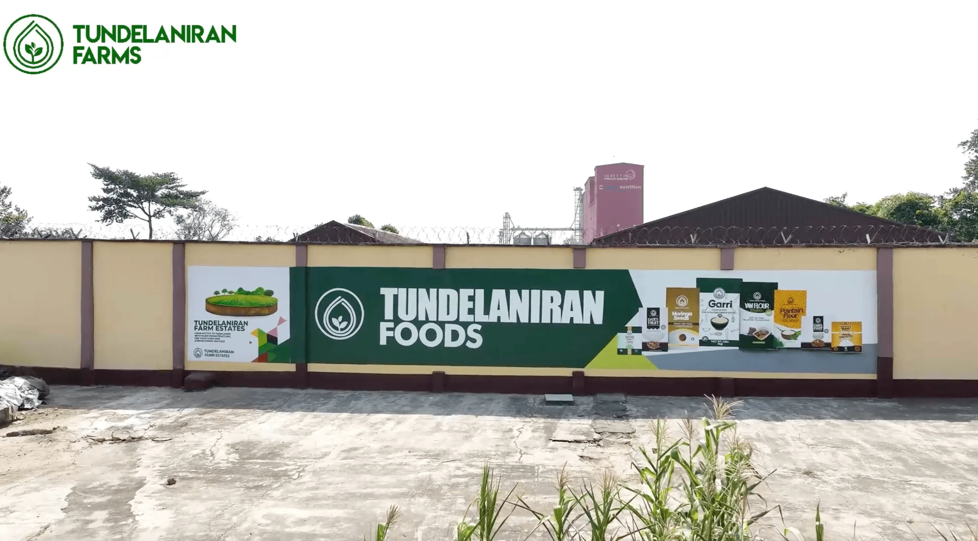 TundeLaniran Foods factory frontage